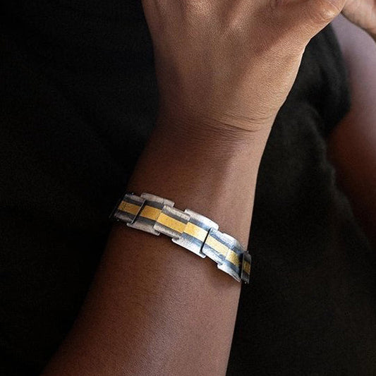 Mixed-Metal 'Latitude' Bracelet