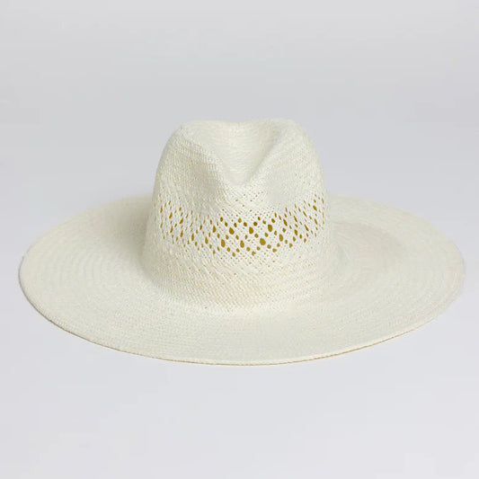 Luxe Packable Sun Hat - Bleach