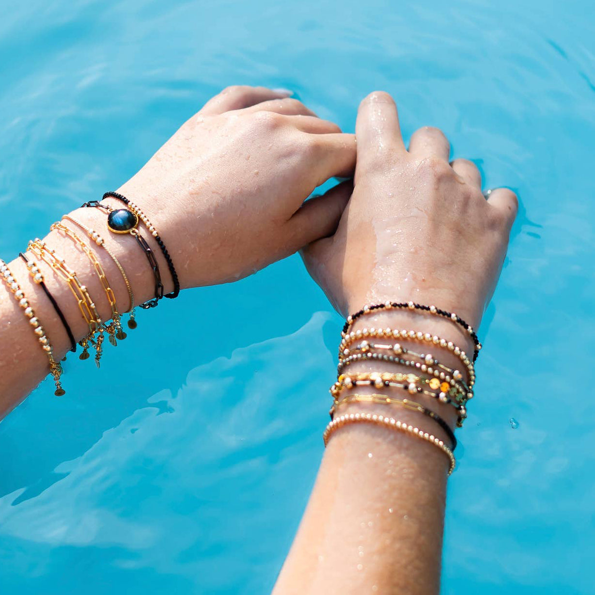 Alexa Bracelet – Pyrite