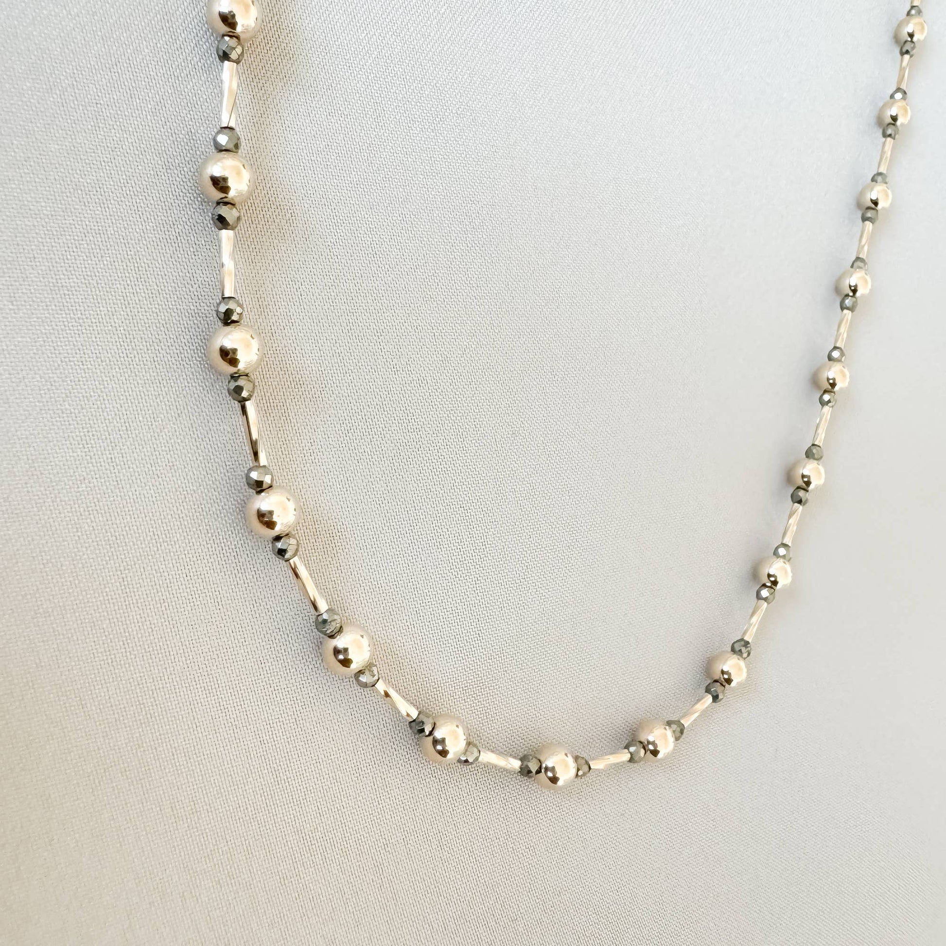 Alexa Necklace – Pyrite