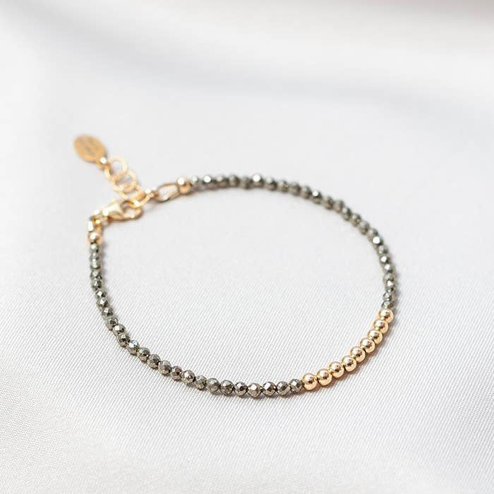 Meg Bracelet – Pyrite