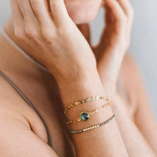 Meg Bracelet – Pyrite