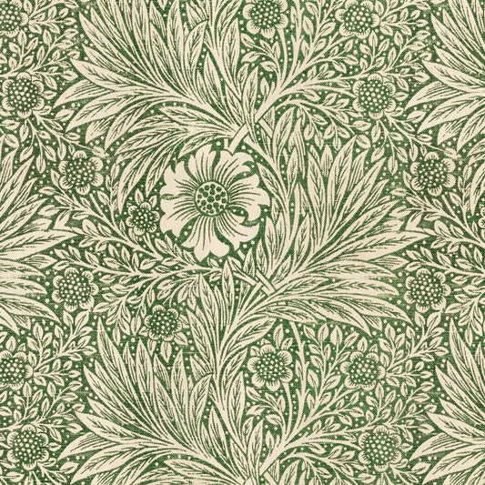 Large William Morris Marigold Decorative Tray with Brass Handles