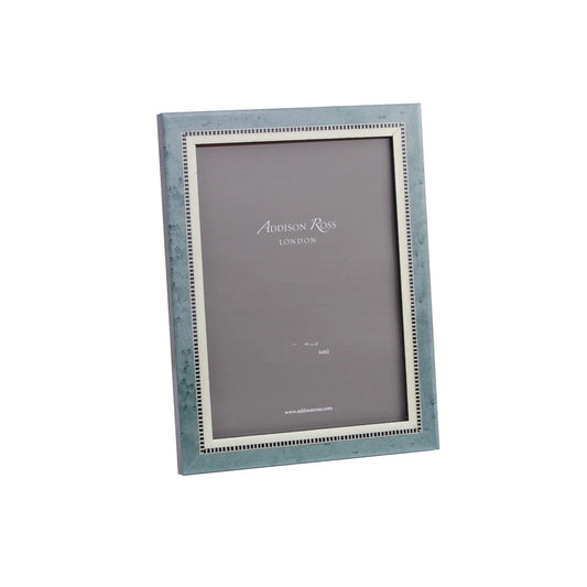 4x6 Spa Blue Marquetry Picture Frame