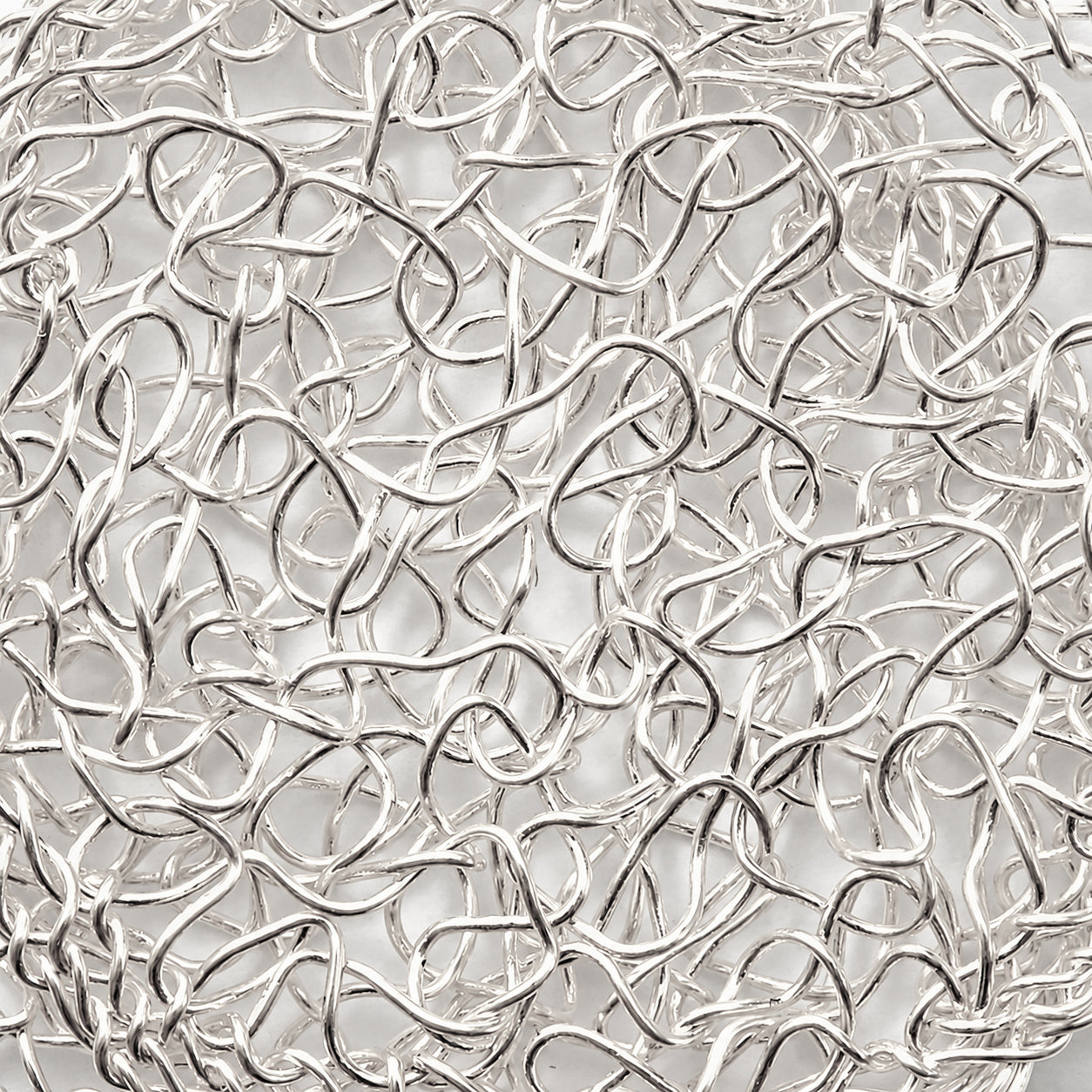 Sterling Silver Wire Large Circle Earrings