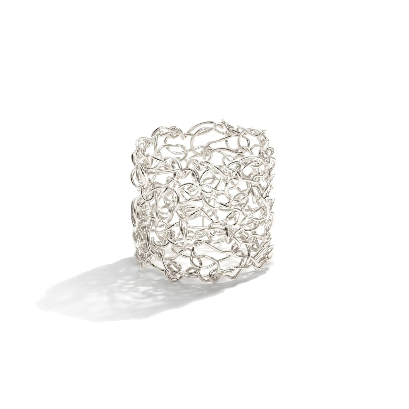Sterling Silver Wire Statement Ring