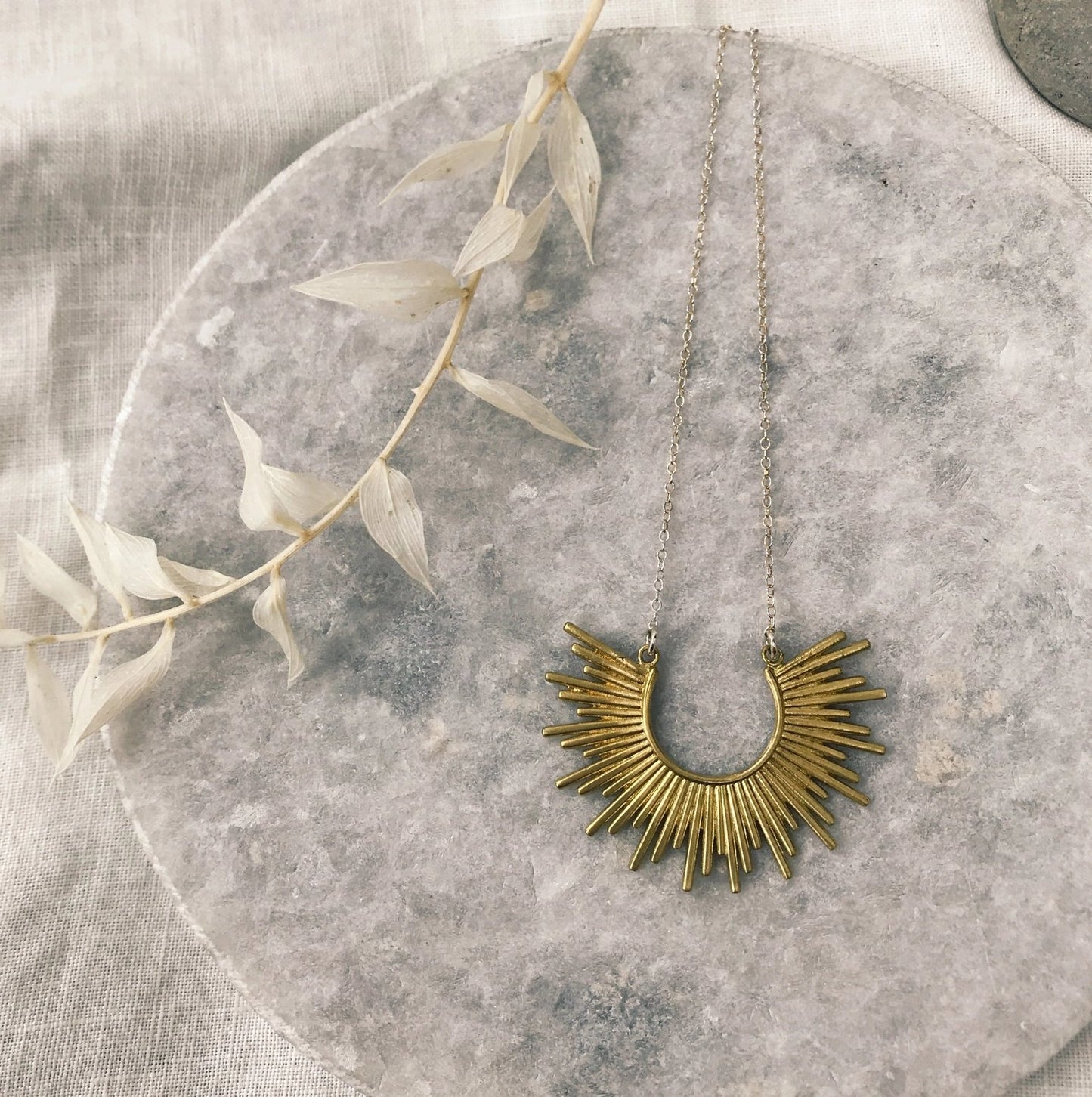 ‘Be the Light’ Sunburst Necklace — Series 2