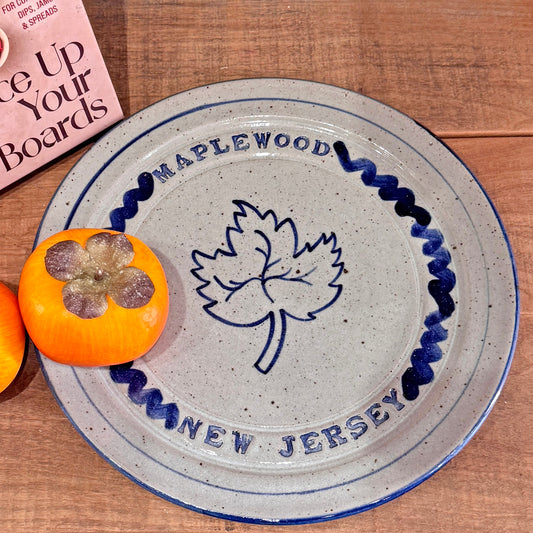 Maplewood Stoneware Platter