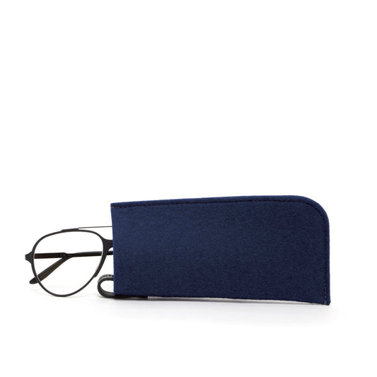 Felt Eyeglass Sleeve (choose color) Marine