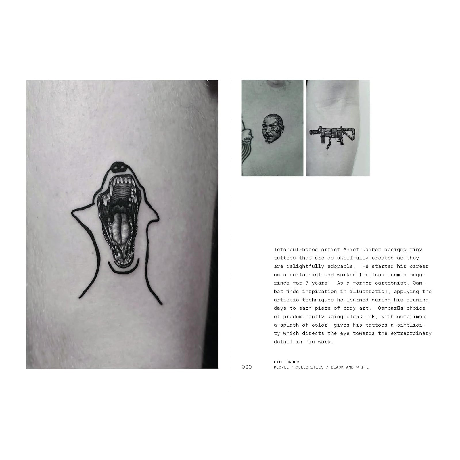 Micro Tattoos: The World's Top Fine Line Tattoo Artists