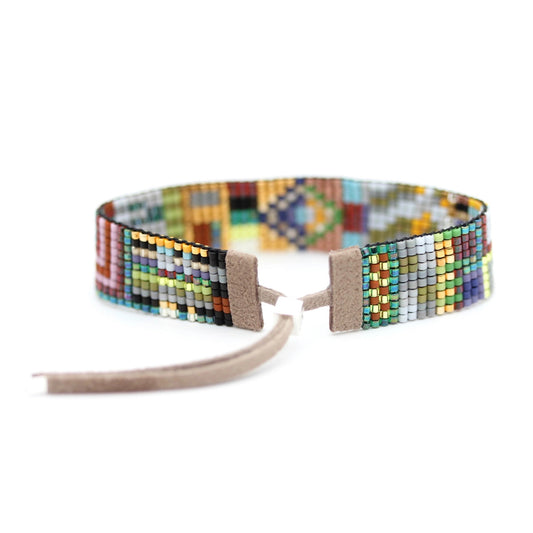 Morocco Handwoven Beaded Bracelet