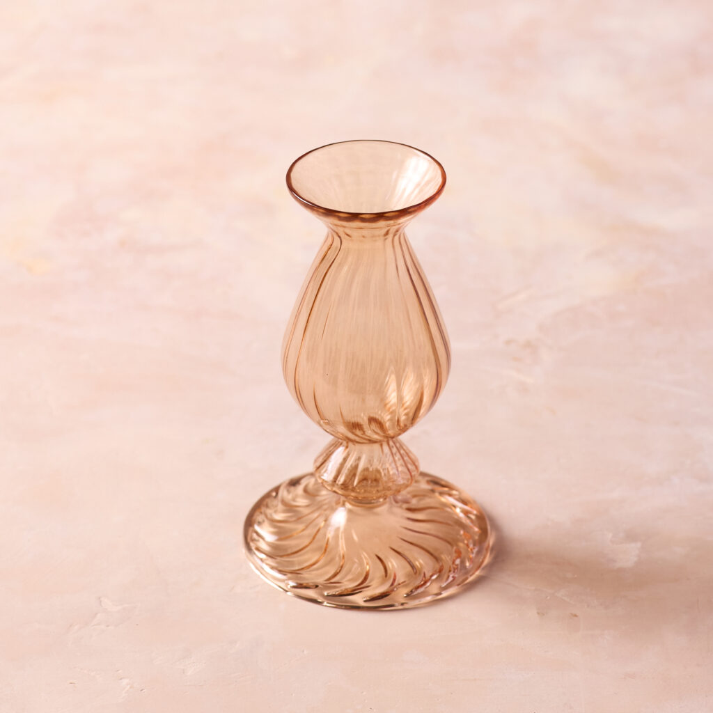 Nalia Glass Budvase - Amaranth