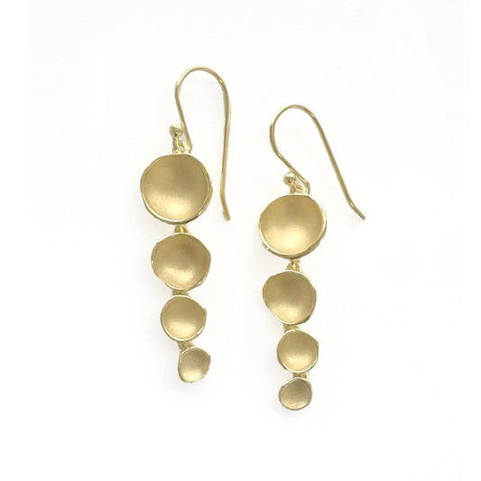 Gold Vermeil Medium Pod Duster Earrings