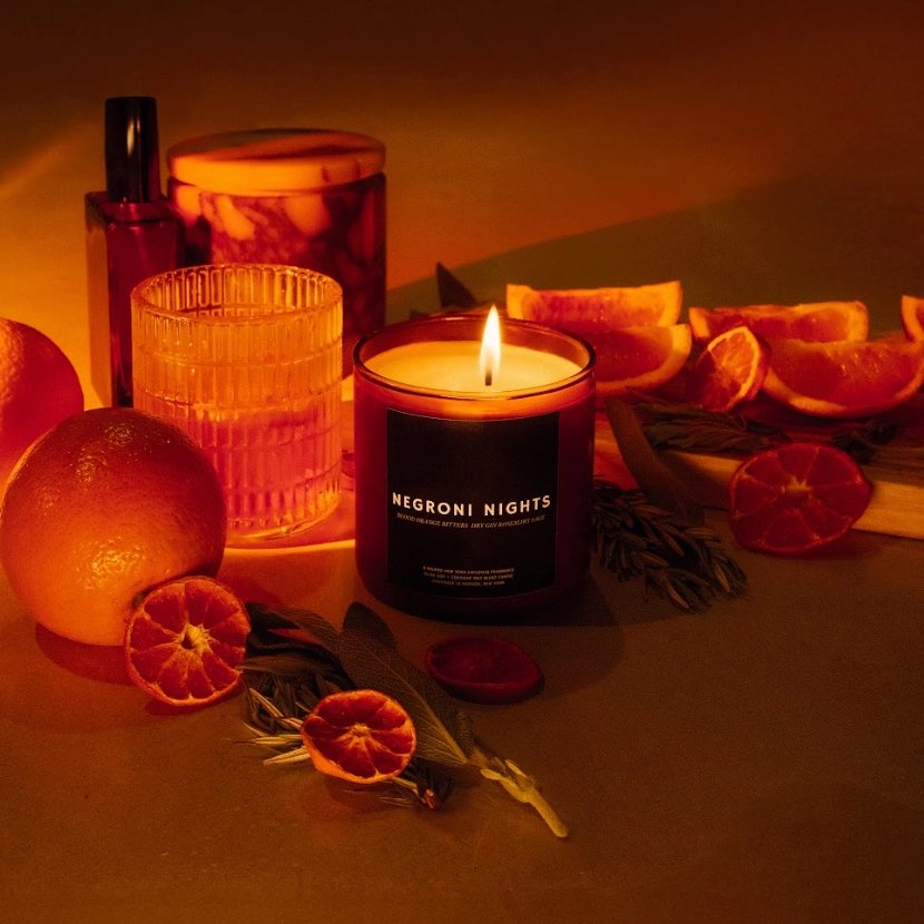 Negroni Nights 10 oz. Soy Coconut Wax Candle