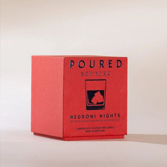 Negroni Nights 10 oz. Soy Coconut Wax Candle
