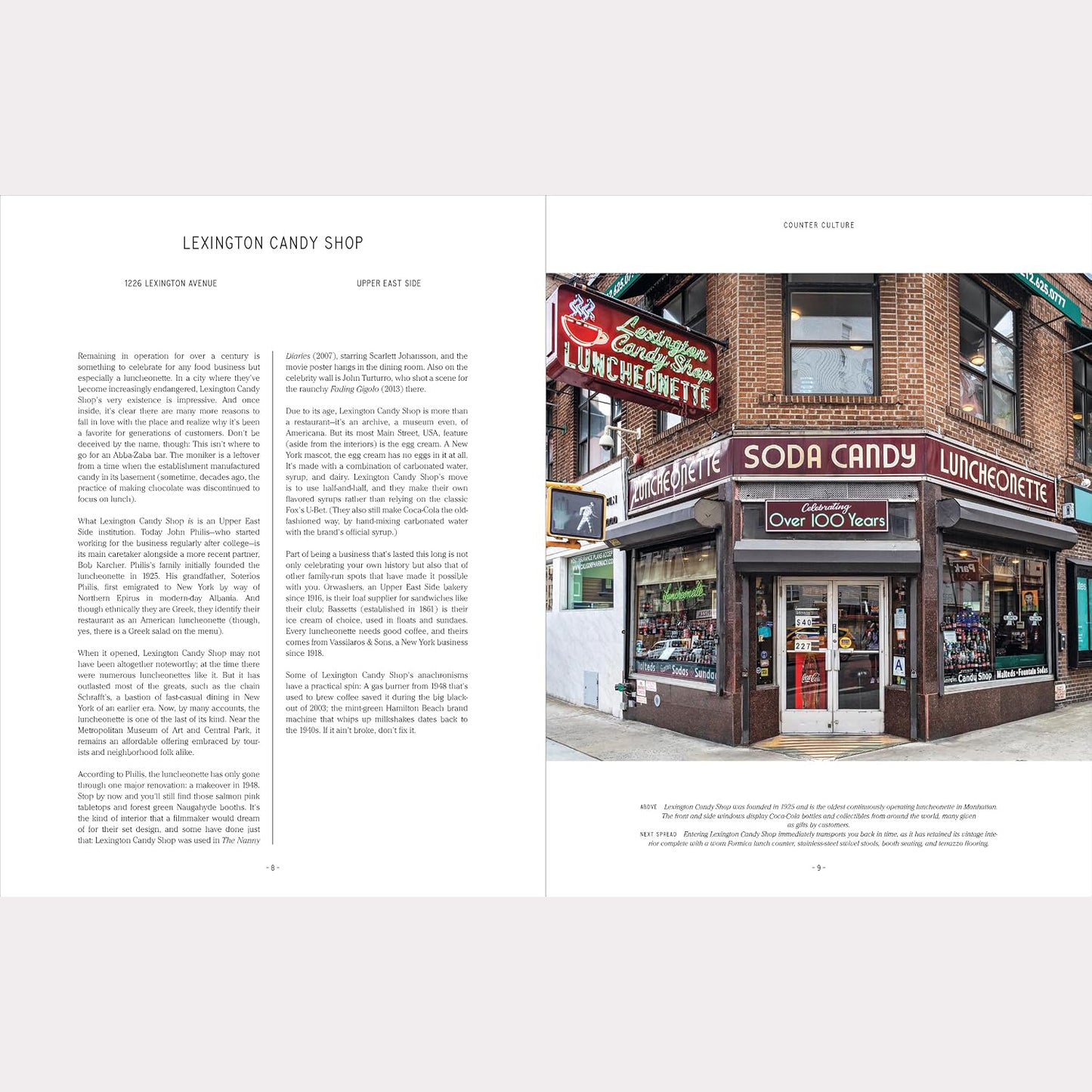 Counter Culture: New York City's Greatest Diners and Luncheonettes