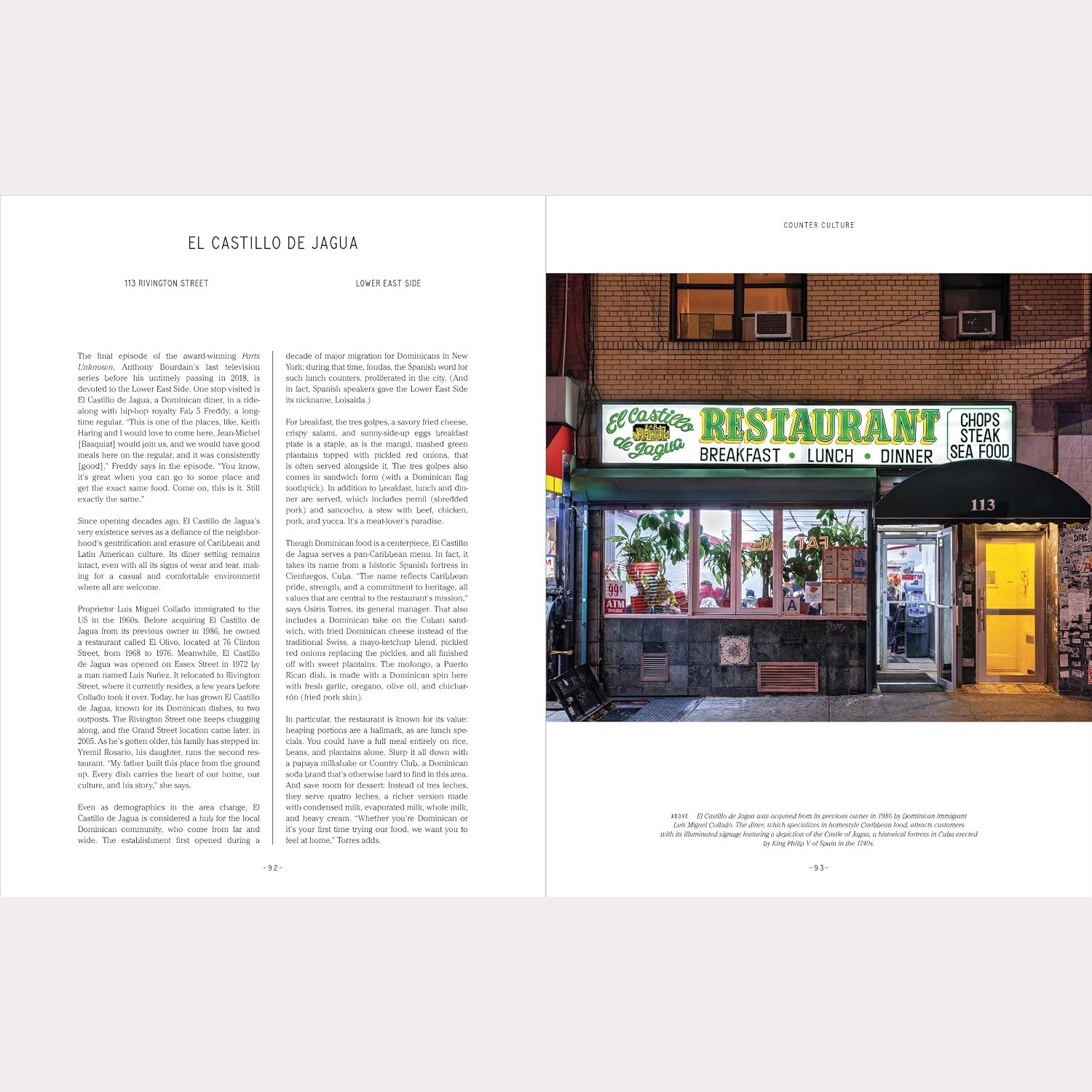 Counter Culture: New York City's Greatest Diners and Luncheonettes