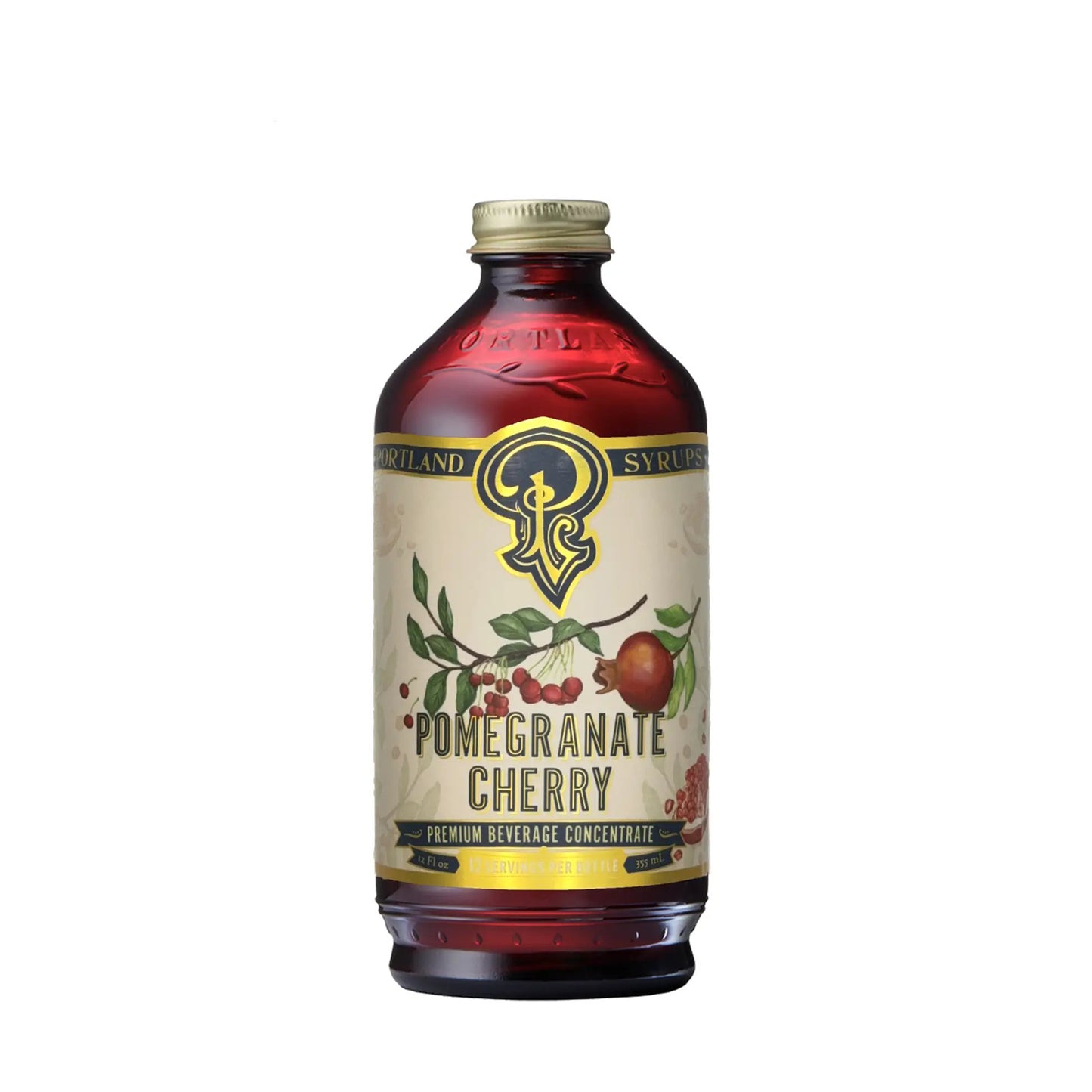 Pomegranate Cherry Infusion Syrup - 12 oz.
