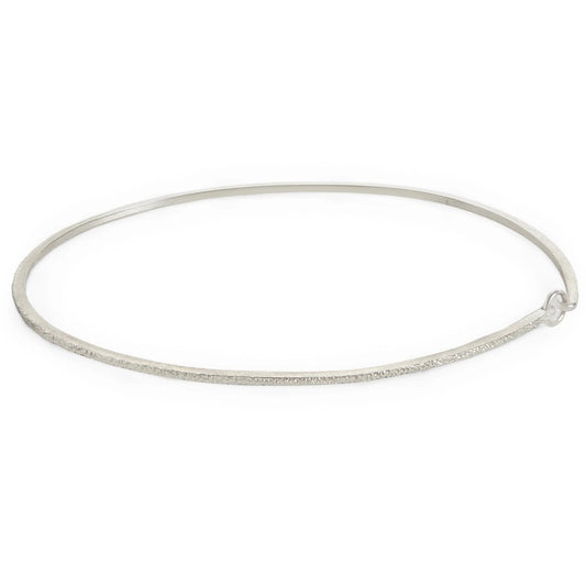 Diamond Dusted Petite Bangle (Select Material)