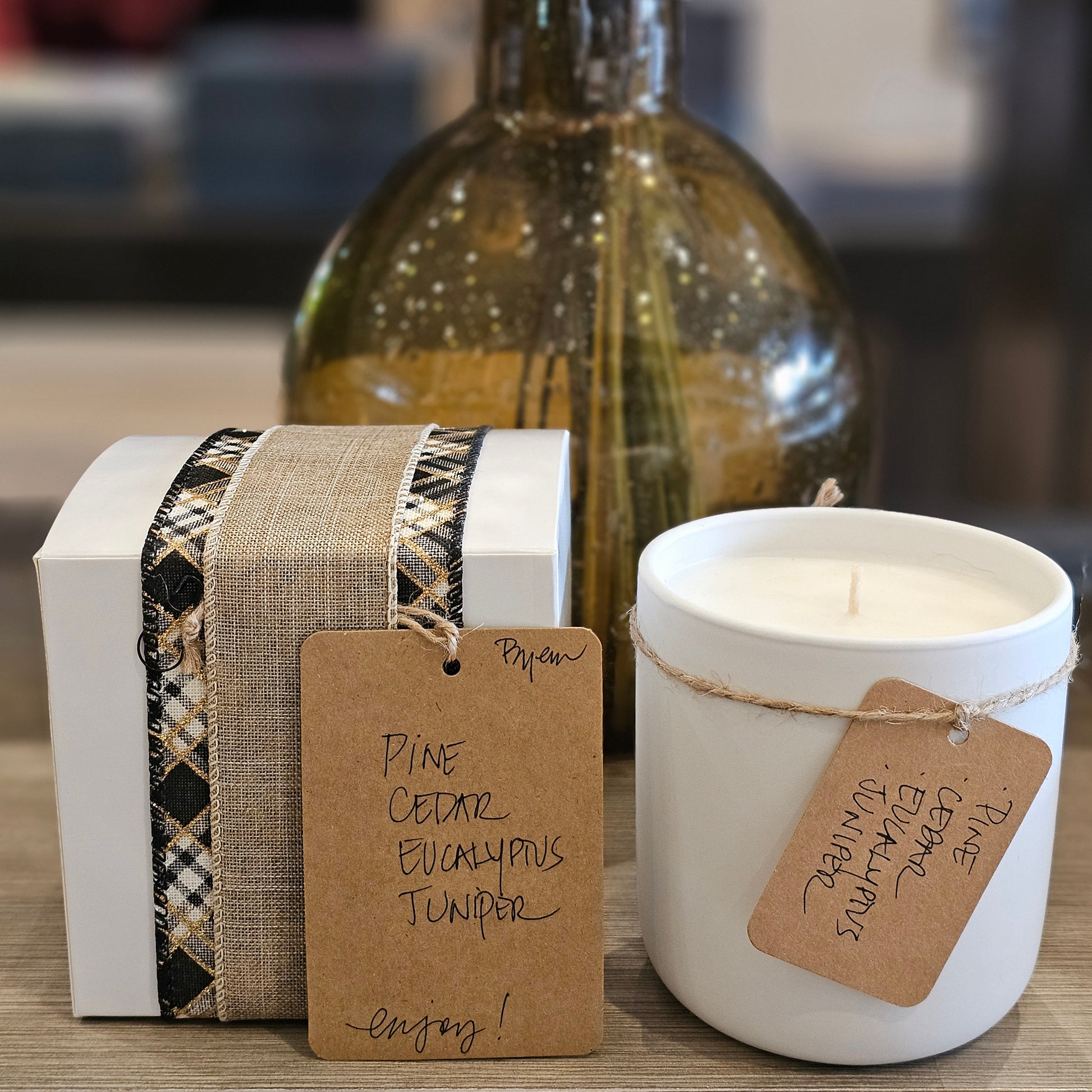 Coconut Blend Wax Candle - Pine | Cedar | Eucalyptus | Juniper