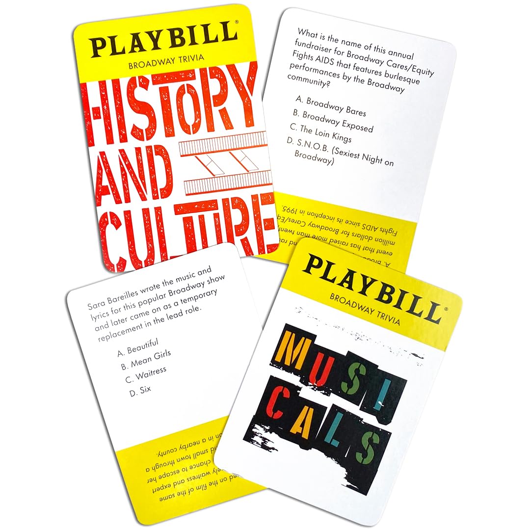 Playbill Broadway Trivia: 200 Questions for Fans of Musicals, Plays, and Theatre History