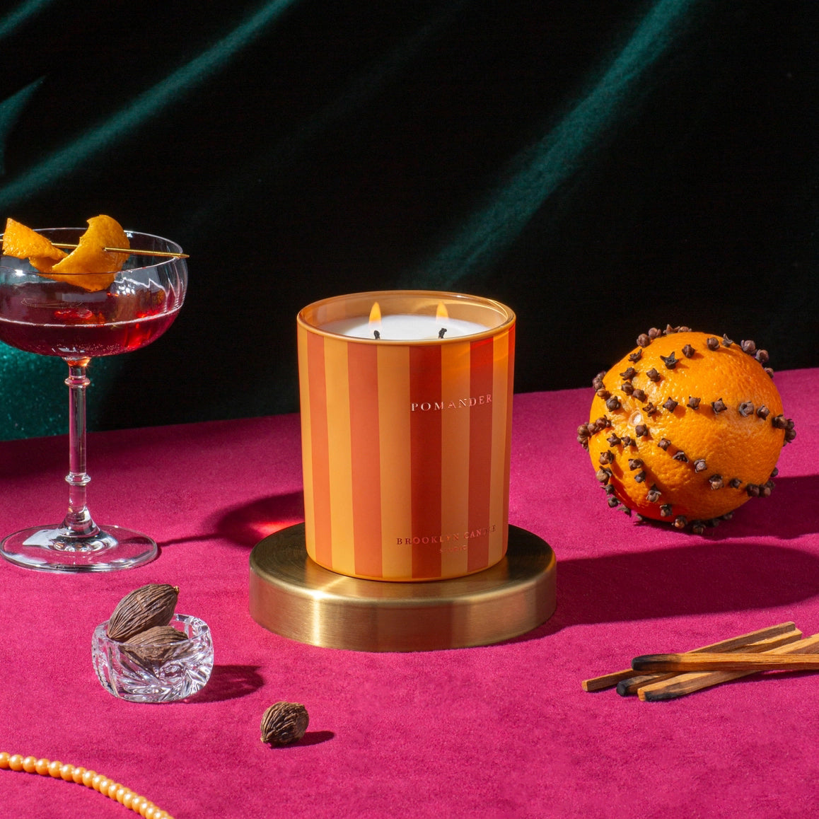 Pomander Holiday Candle (Limited Edition)