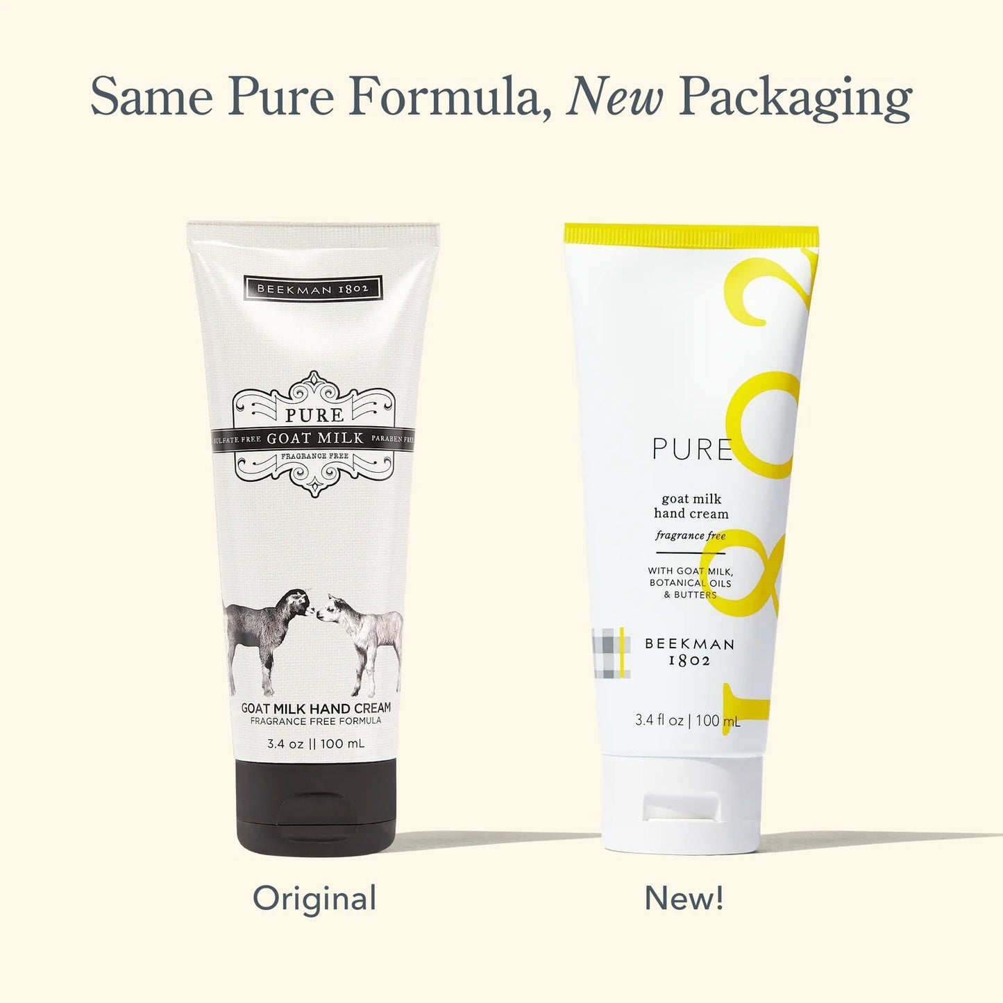 Goat Milk Hand Cream - Pure