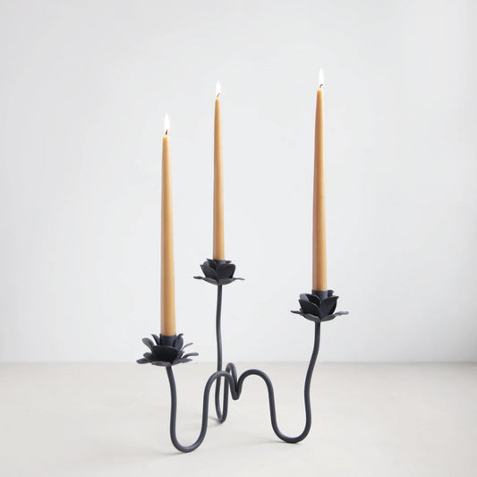 Wrought Iron Rana Candelabra