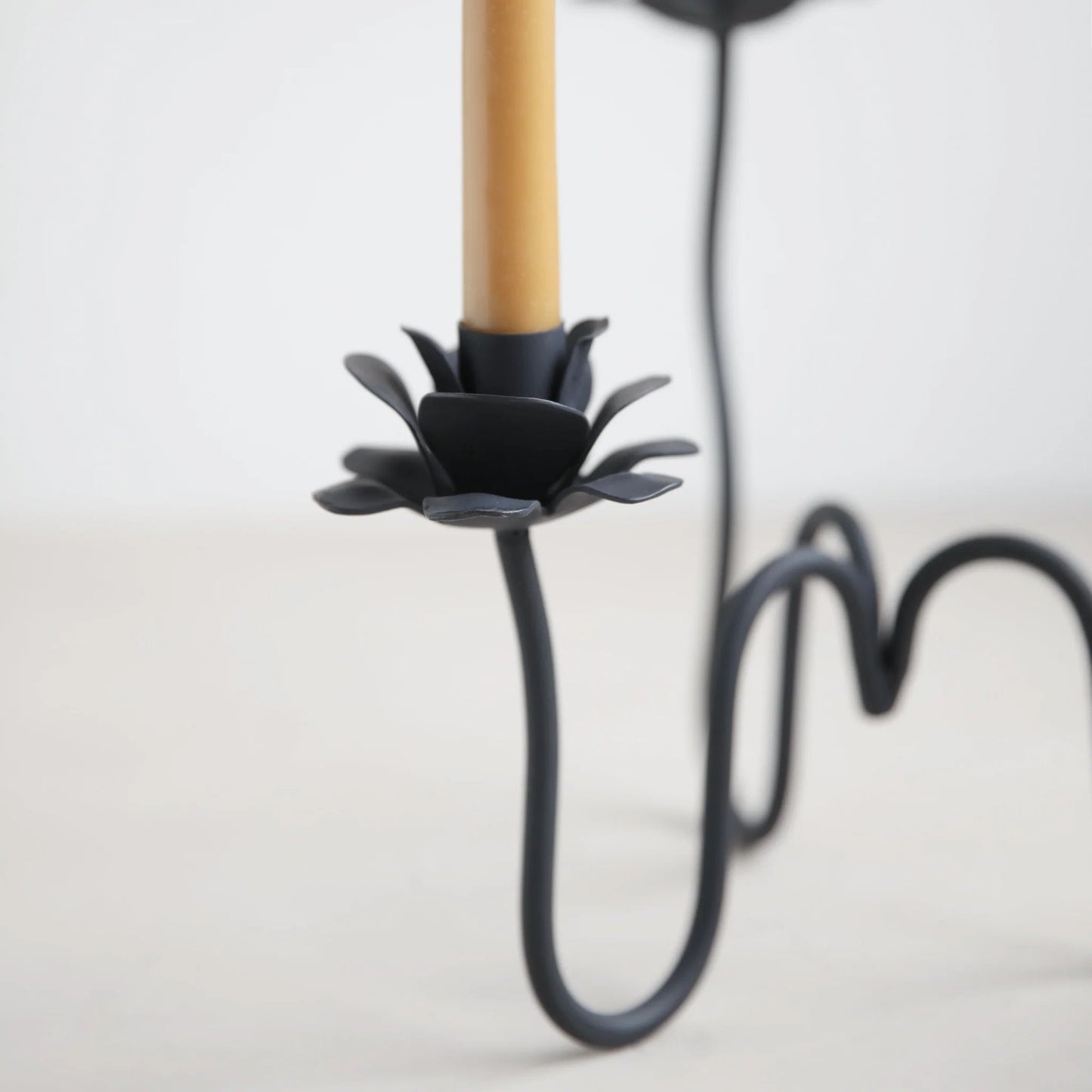 Wrought Iron Rana Candelabra