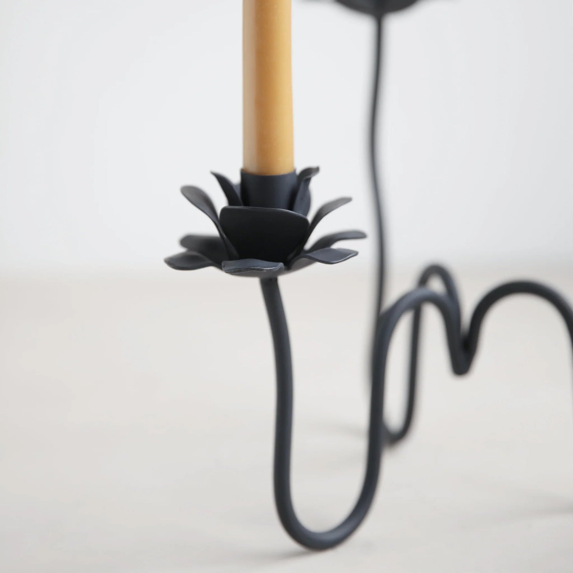 Wrought Iron Rana Candelabra