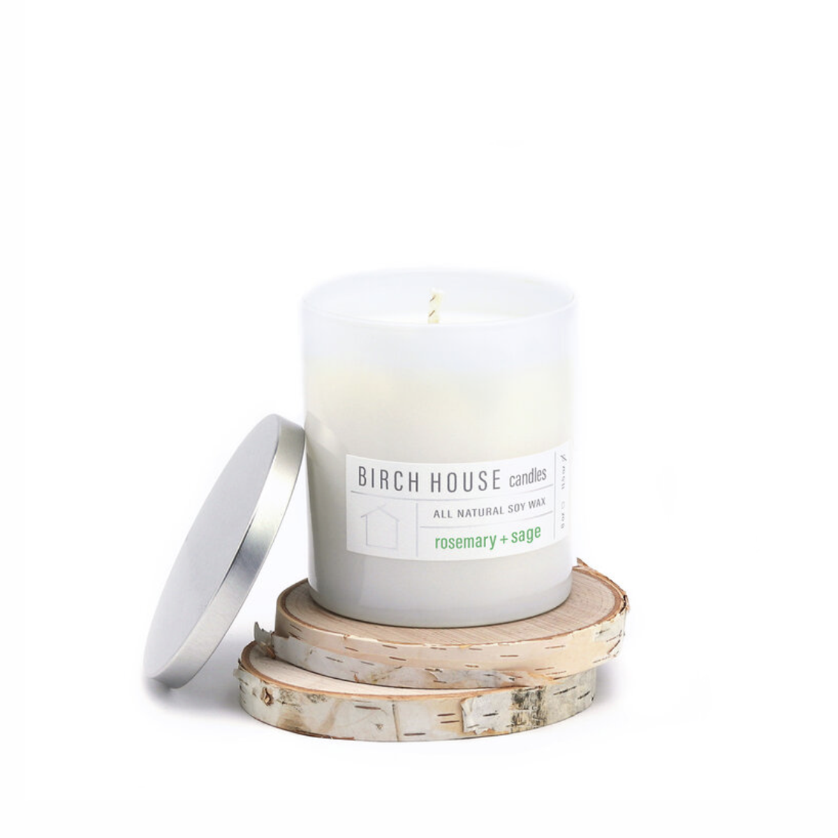 Rosemary + Sage Soy Wax Candle