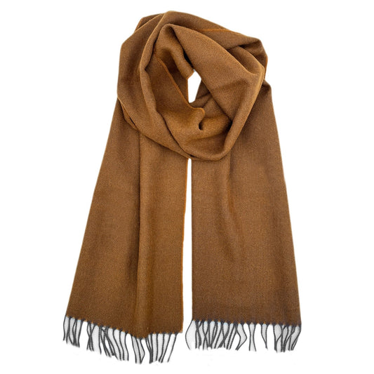 Baby Alpaca Solid Scarf - Tapenade