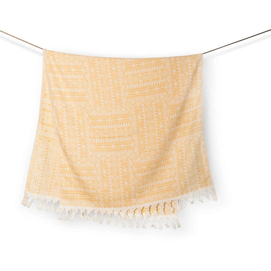 Turkish Peshtemal Beach Towel - Selimiye | Sunshine