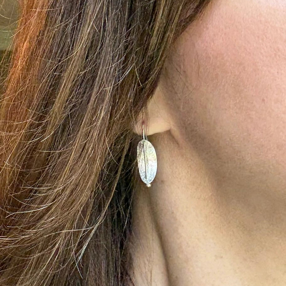 Sterling Silver Small Suspension Drop Earrings