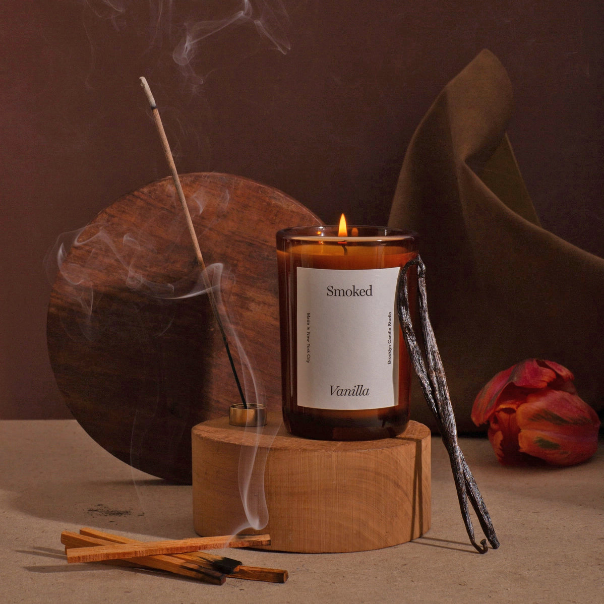 Smoked Vanilla Soy Wax Candle (Limited Edition)