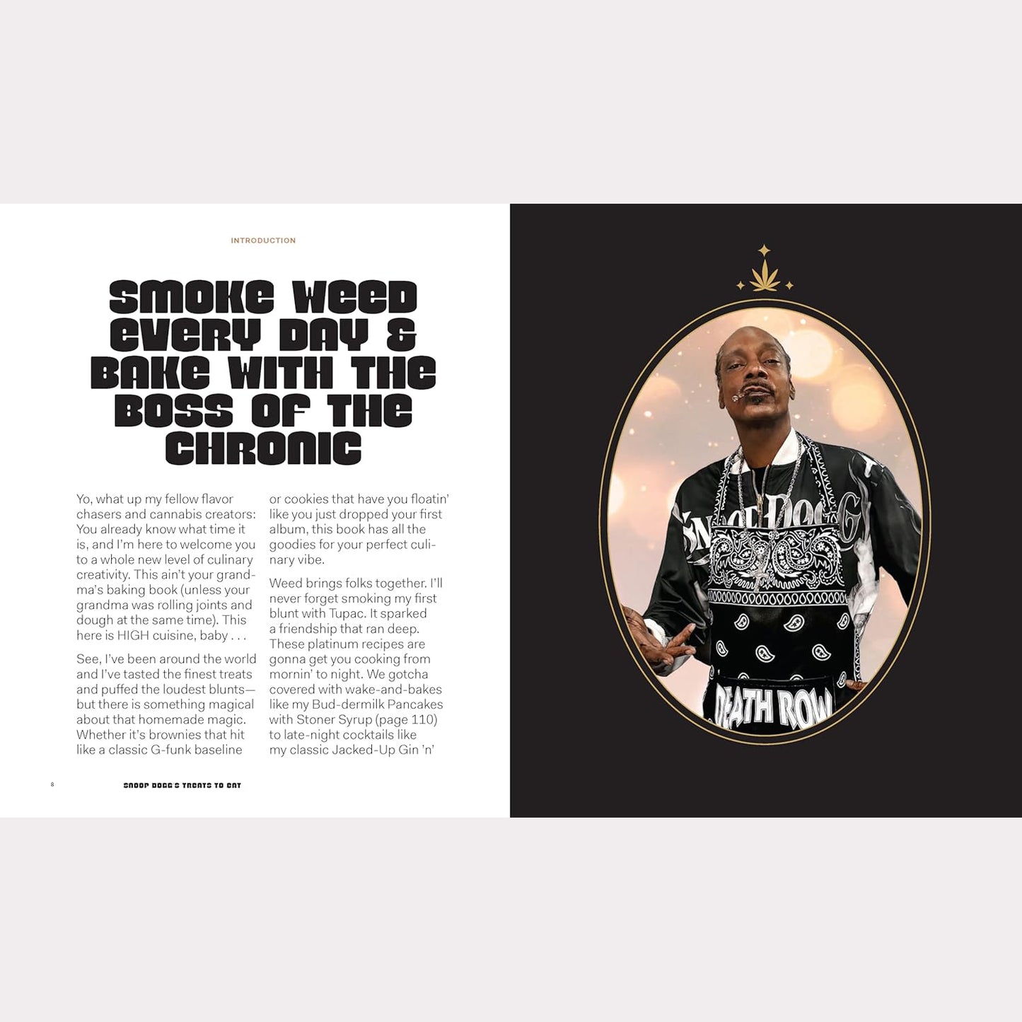 Snoop Dogg’s Treats to Eat: 55 Baking Recipes ― Baking With (or Without) Weed