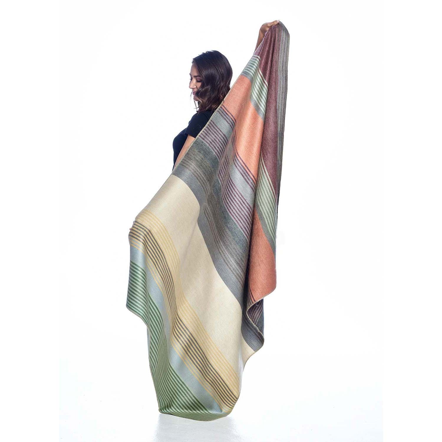 Alpaca Throw - Spectrum