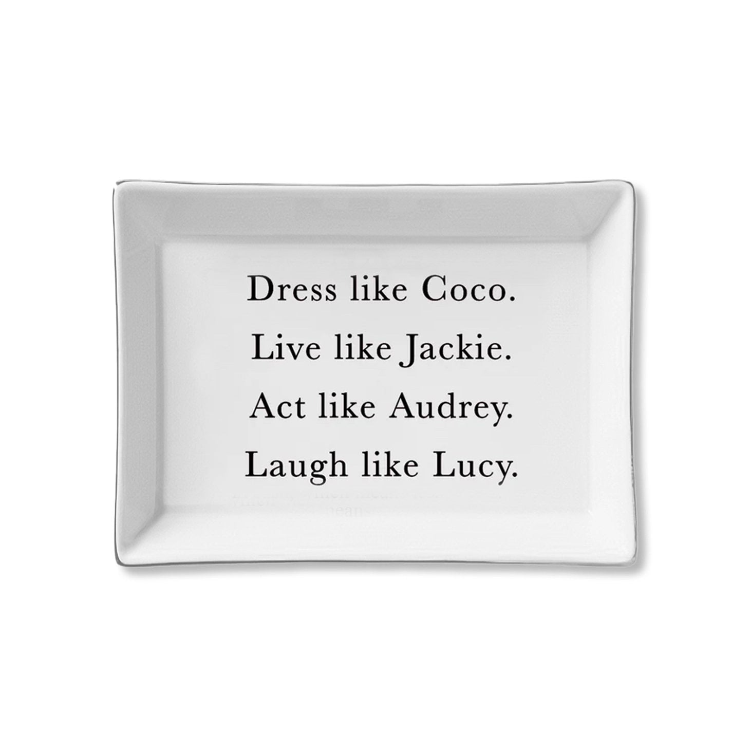 Ceramic Trinket Tray - Dress Like Coco