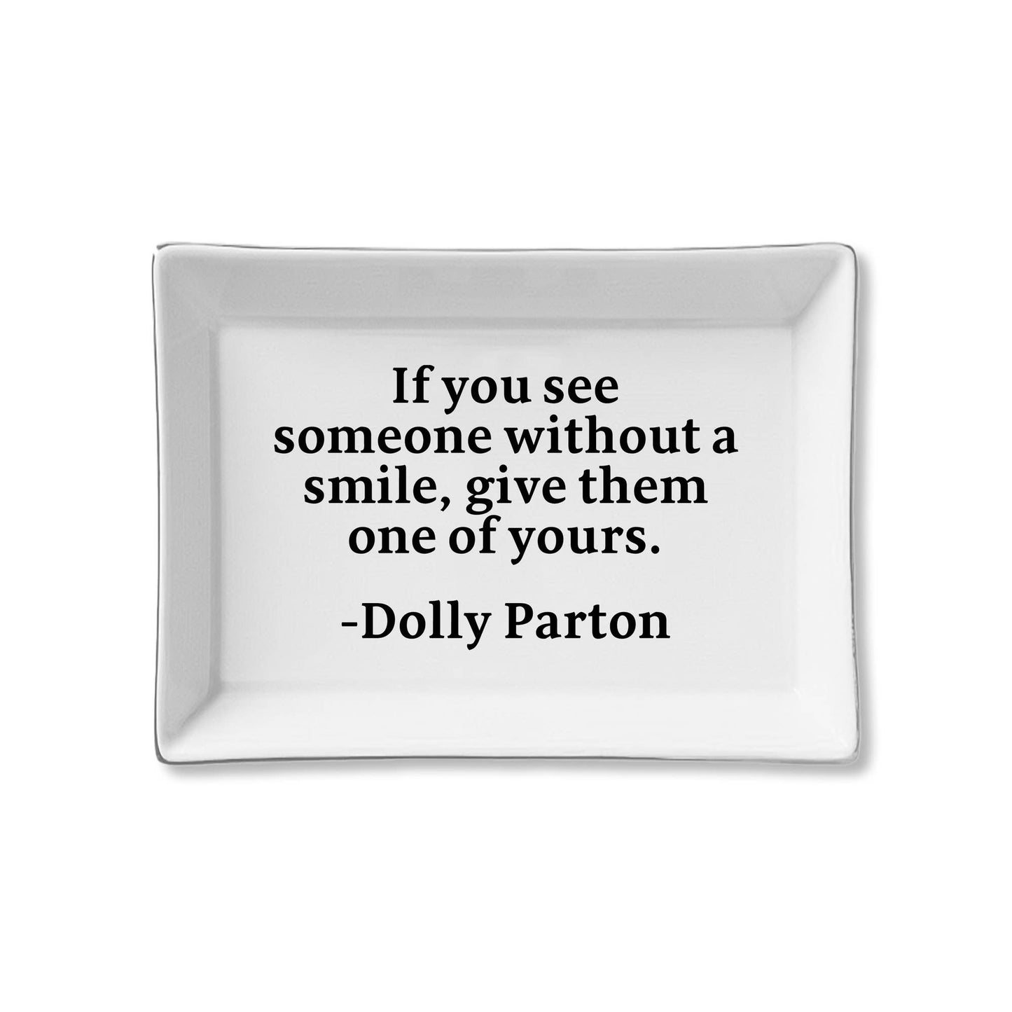Ceramic Trinket Tray - Dolly Parton