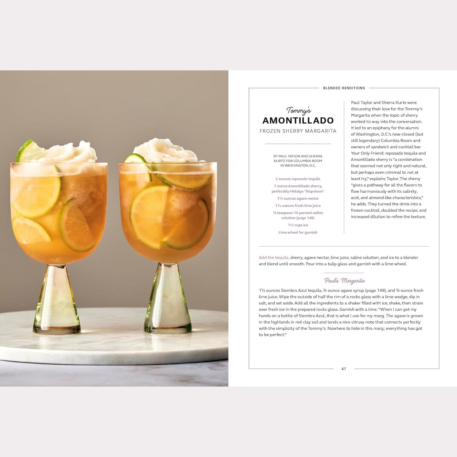 Margarita Time: 60+ Tequila & Mezcal Cocktails, Served Up, Over & Blended