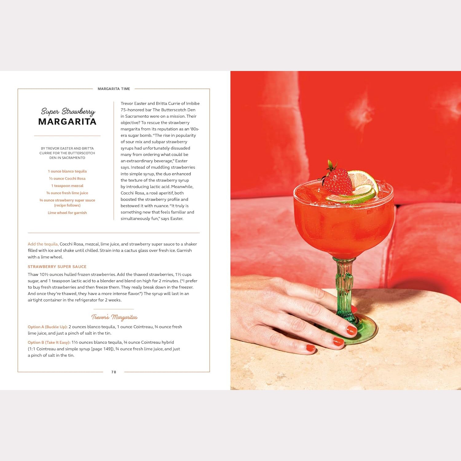 Margarita Time: 60+ Tequila & Mezcal Cocktails, Served Up, Over & Blended