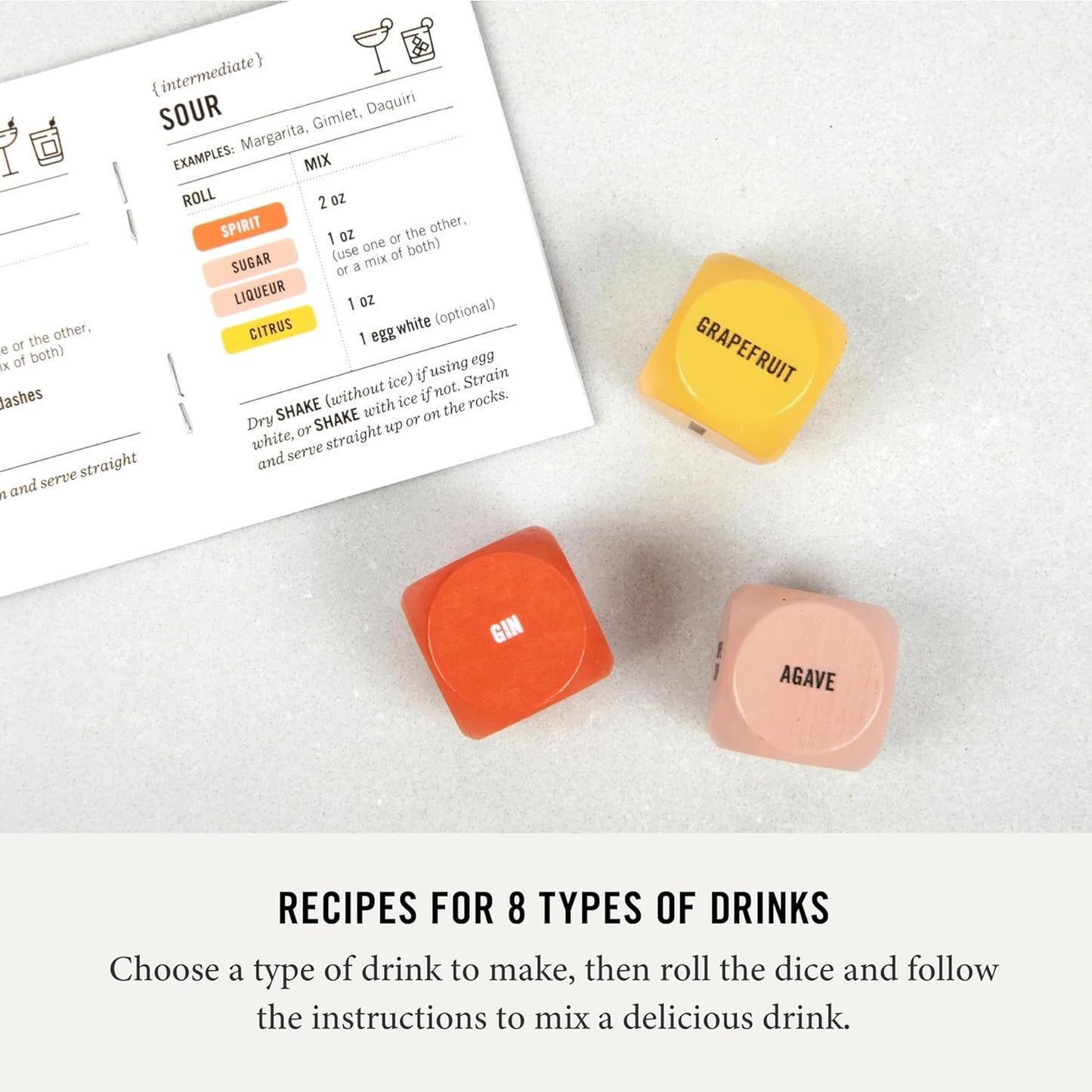 Mixology Dice: Inspiration for Craft Cocktails