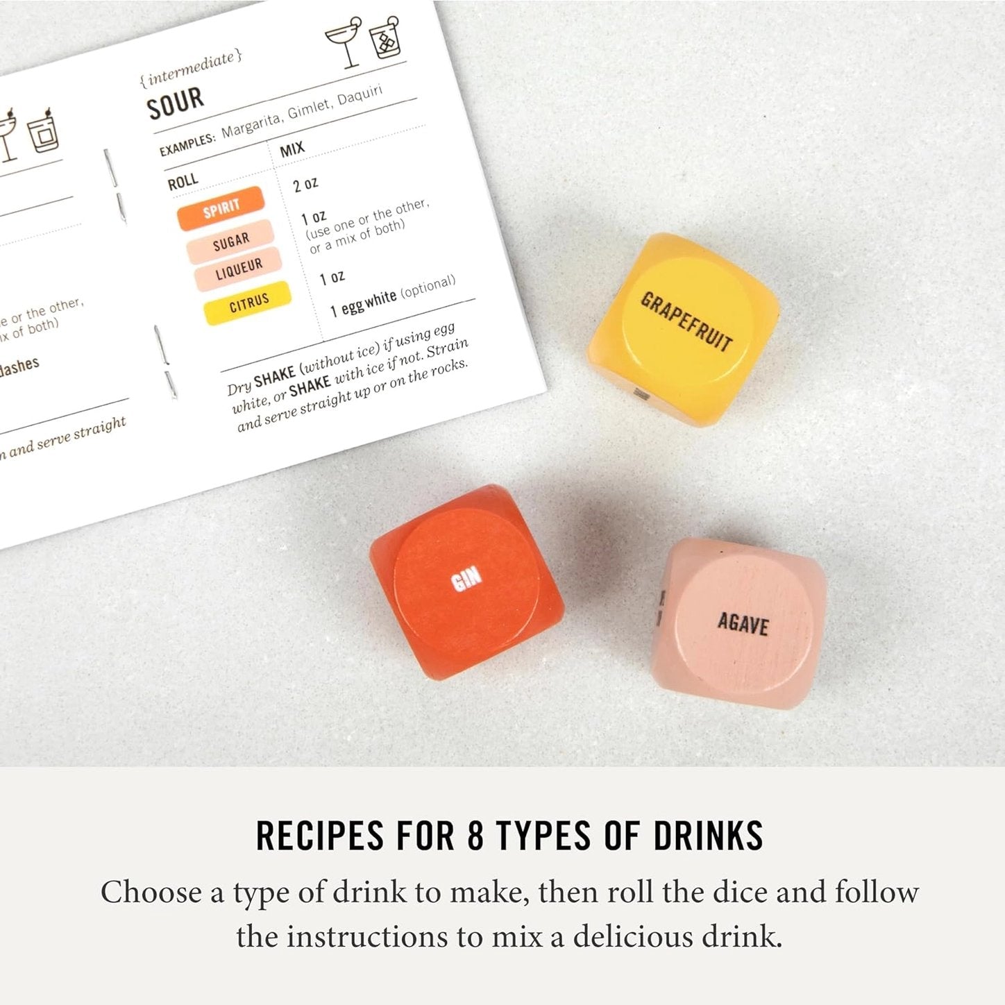 Mixology Dice: Inspiration for Craft Cocktails