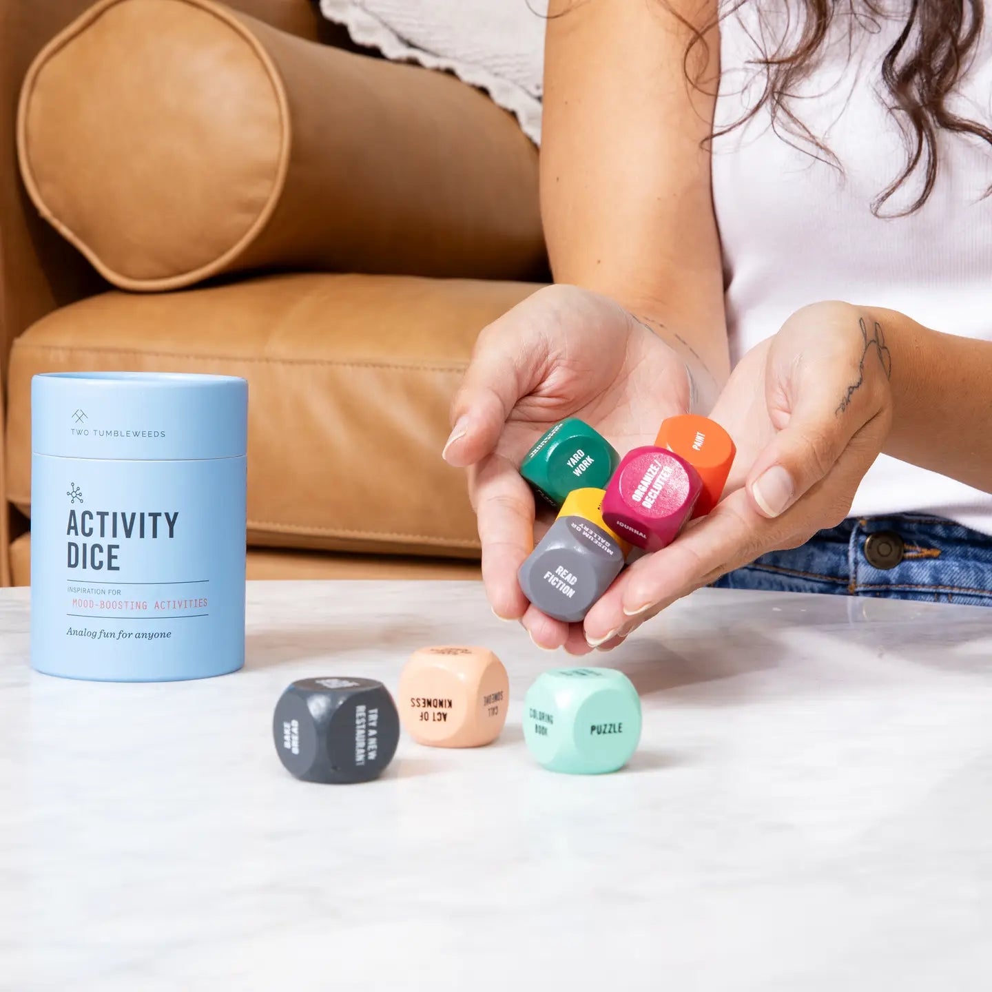 Activity Dice - Inspiration for Mood-Boosting Activities