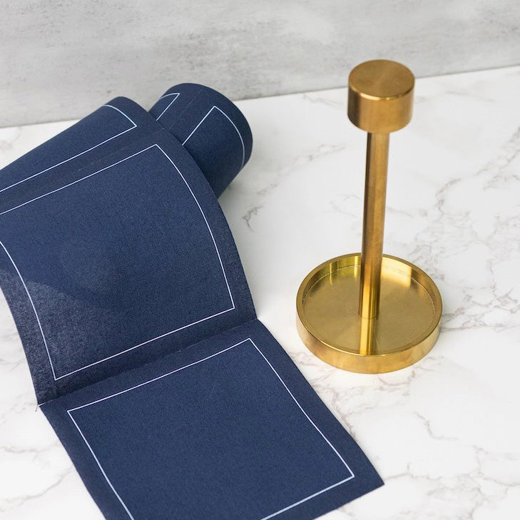 Cocktail Napkin Roll Stand - Gold