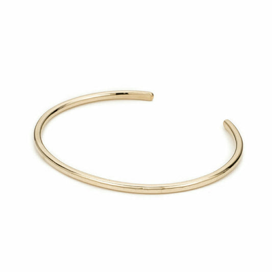 Thick Gibbous Cuff Bracelet (select material)