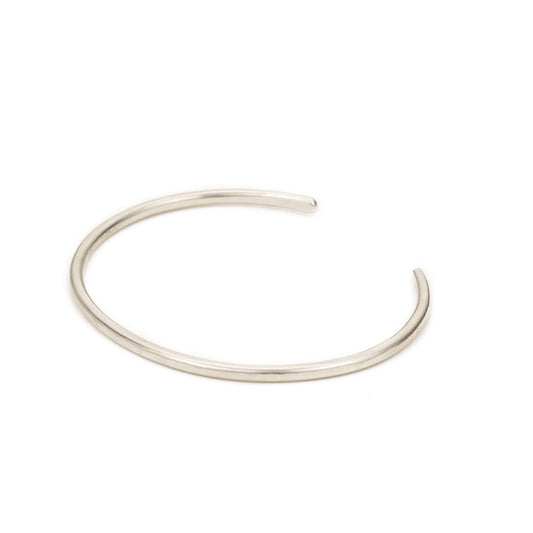 Thick Gibbous Cuff Bracelet (select material)