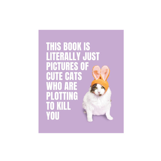 This Book is Literally Just Pictures of Cute Cats Who Are Plotting to Kill You