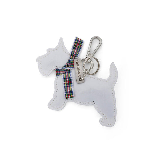 Key Ring – White Dog