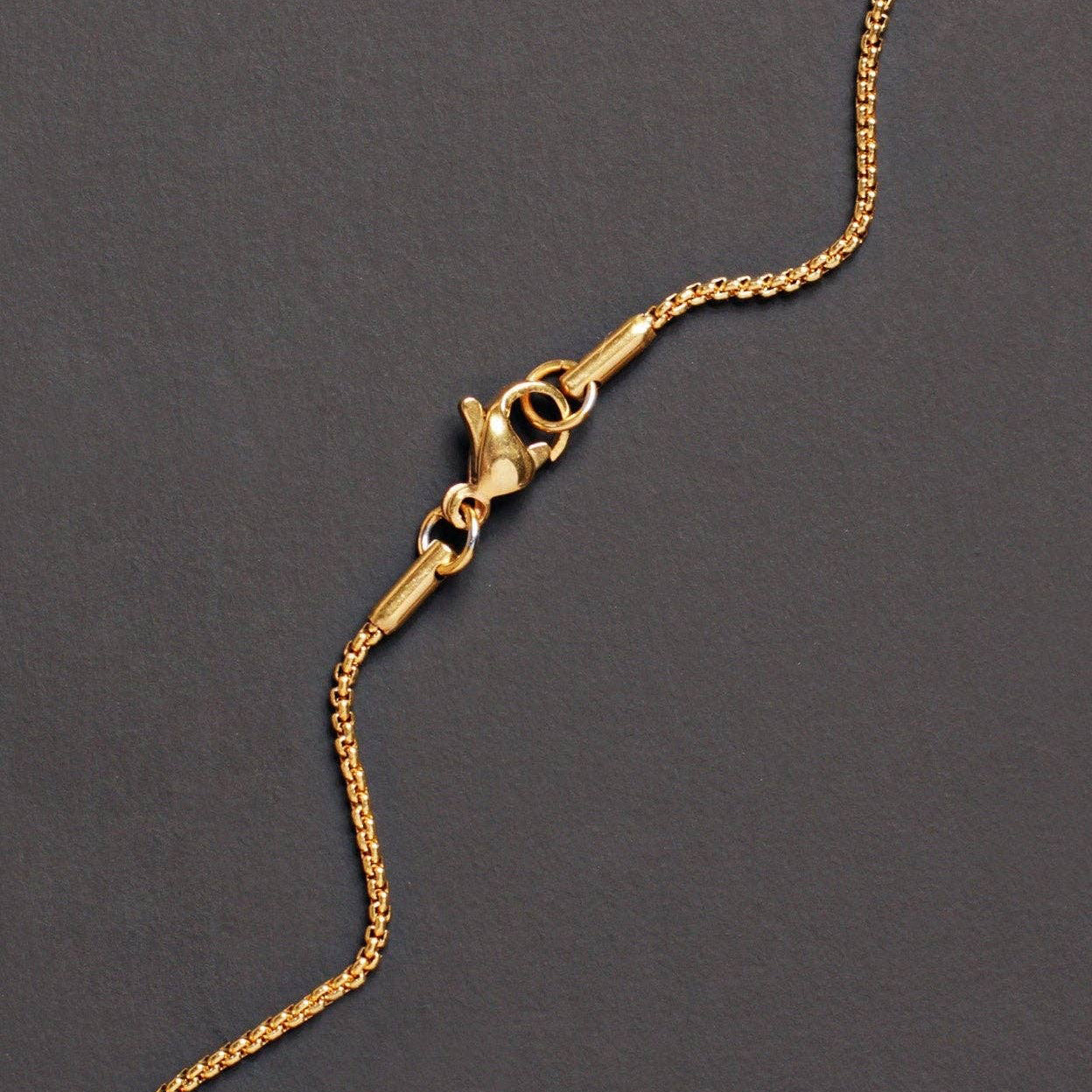 Gold Plated Stainless Steel Star of David Pendant Necklace